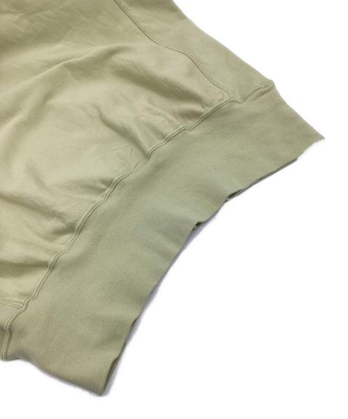 AURALEE（オーラリー）AURALEE (オーラリー) ELASTIC HIGH GAUGE SWEAT P/O（エラスティック ハイゲージ スウェット プルオーバー） イエロー サイズ:3の古着・服飾アイテム