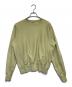 AURALEE（オーラリー）の古着「ELASTIC HIGH GAUGE SWEAT P/O（エラスティック ハイゲージ スウェット プルオーバー）」｜イエロー