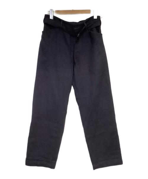 COMOLI（コモリ）COMOLI (コモリ) フェルトンベルテッドパンツ ネイビー サイズ:1の古着・服飾アイテム