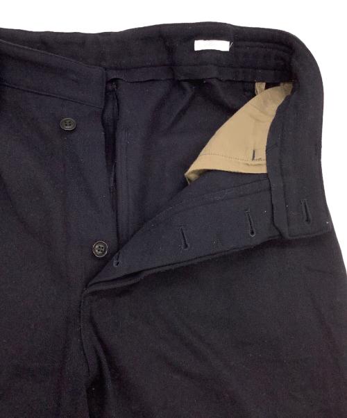 COMOLI（コモリ）COMOLI (コモリ) フェルトンベルテッドパンツ ネイビー サイズ:1の古着・服飾アイテム
