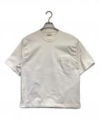 AURALEEオーラリー）の古着「STAND UP TEE（スタンド アップ Tシャツ）」｜ホワイト