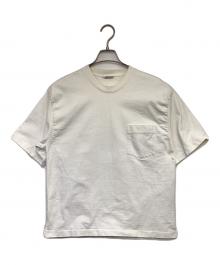 AURALEE（オーラリー）の古着「STAND UP TEE（スタンド アップ Tシャツ）」｜ホワイト