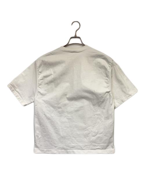 AURALEE（オーラリー）AURALEE (オーラリー) STAND UP TEE（スタンド アップ Tシャツ） ホワイト サイズ:3の古着・服飾アイテム