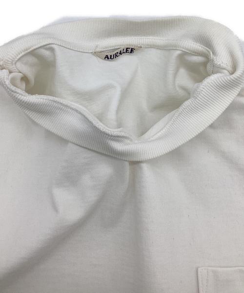 AURALEE（オーラリー）AURALEE (オーラリー) STAND UP TEE（スタンド アップ Tシャツ） ホワイト サイズ:3の古着・服飾アイテム