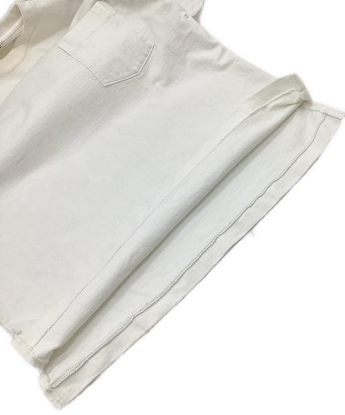 AURALEE（オーラリー）AURALEE (オーラリー) STAND UP TEE（スタンド アップ Tシャツ） ホワイト サイズ:3の古着・服飾アイテム