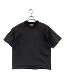AURALEE（オーラリー）の古着「STAND UP TEE（スタンド アップ Tシャツ）」｜ブラック