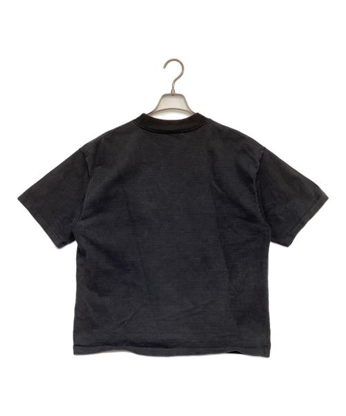 AURALEE（オーラリー）AURALEE (オーラリー) STAND UP TEE（スタンド アップ Tシャツ） ブラック サイズ:3の古着・服飾アイテム