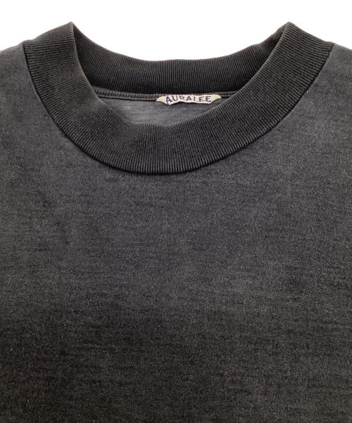 AURALEE（オーラリー）AURALEE (オーラリー) STAND UP TEE（スタンド アップ Tシャツ） ブラック サイズ:3の古着・服飾アイテム