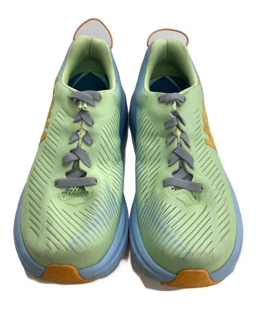 HOKA（ホカ）HOKA (ホカ) RINCON 3 グリーン×ブルー サイズ:26cmの古着・服飾アイテム