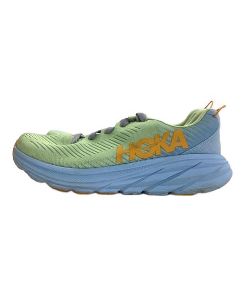 HOKA（ホカ）HOKA (ホカ) RINCON 3 グリーン×ブルー サイズ:26cmの古着・服飾アイテム