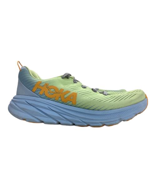 HOKA（ホカ）HOKA (ホカ) RINCON 3 グリーン×ブルー サイズ:26cmの古着・服飾アイテム