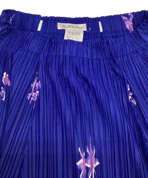 PLEATS PLEASE（プリーツプリーズ）PLEATS PLEASE (プリーツプリーズ) ロングスカート ブルー サイズ:1（実寸値要確認）の古着・服飾アイテム