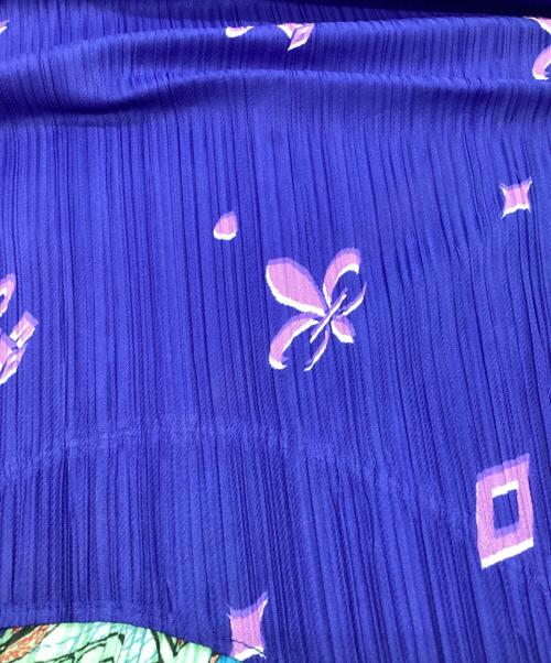 PLEATS PLEASE（プリーツプリーズ）PLEATS PLEASE (プリーツプリーズ) ロングスカート ブルー サイズ:1（実寸値要確認）の古着・服飾アイテム
