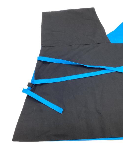 132 5. ISSEY MIYAKE（132 5. イッセイ ミヤケ）132 5. ISSEY MIYAKE (132 5. イッセイ ミヤケ) ノースリーブカットソー ブルー×ブラック サイズ:2（実寸値要確認）の古着・服飾アイテム