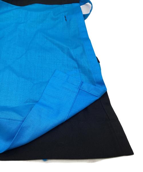 132 5. ISSEY MIYAKE（132 5. イッセイ ミヤケ）132 5. ISSEY MIYAKE (132 5. イッセイ ミヤケ) ノースリーブカットソー ブルー×ブラック サイズ:2（実寸値要確認）の古着・服飾アイテム