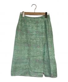 ISSEY MIYAKE（イッセイミヤケ）の古着「スカート」｜スカイブルー