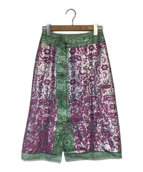 ISSEY MIYAKE（イッセイミヤケ）ISSEY MIYAKE (イッセイミヤケ) スカート スカイブルー サイズ:1の古着・服飾アイテム