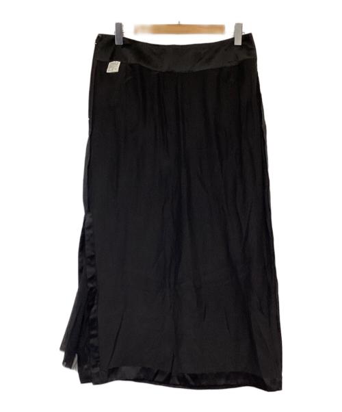 ISSEY MIYAKE（イッセイミヤケ）ISSEY MIYAKE (イッセイミヤケ) チュールスカート ブラック サイズ:3の古着・服飾アイテム