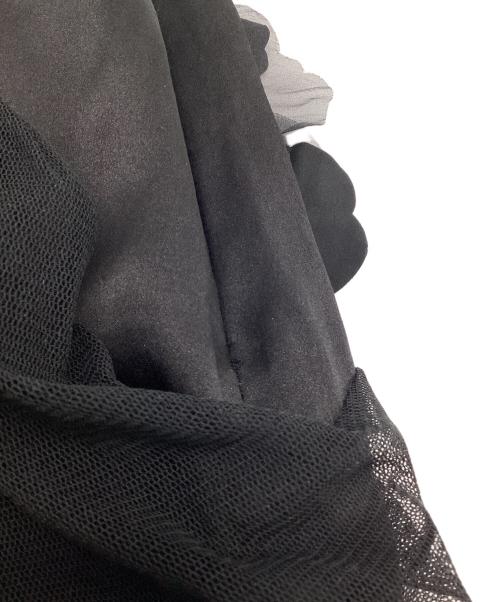 ISSEY MIYAKE（イッセイミヤケ）ISSEY MIYAKE (イッセイミヤケ) チュールスカート ブラック サイズ:3の古着・服飾アイテム