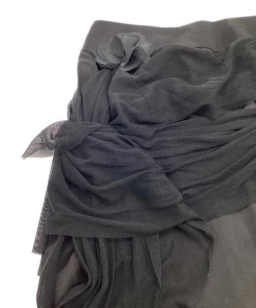 ISSEY MIYAKE（イッセイミヤケ）ISSEY MIYAKE (イッセイミヤケ) チュールスカート ブラック サイズ:3の古着・服飾アイテム