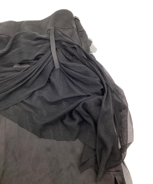 ISSEY MIYAKE（イッセイミヤケ）ISSEY MIYAKE (イッセイミヤケ) チュールスカート ブラック サイズ:3の古着・服飾アイテム