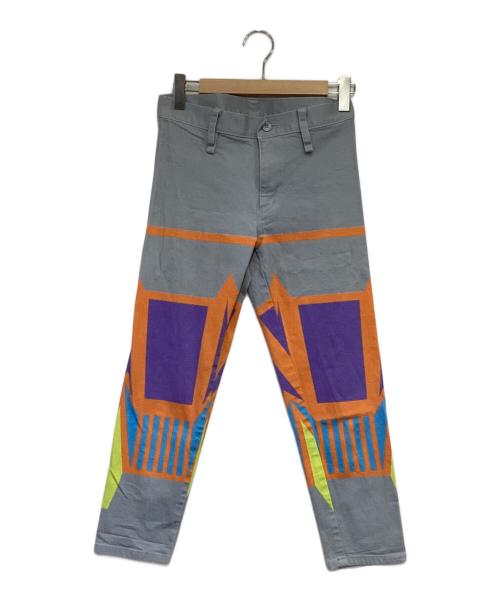 me ISSEY MIYAKE（ミーイッセイ ミヤケ）me ISSEY MIYAKE (ミーイッセイ ミヤケ) デニムパンツ マルチカラー サイズ:-の古着・服飾アイテム