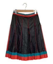 ISSEY MIYAKE FETE（イッセイミヤケフェット）の古着「プリーツスカート」｜マルチカラー