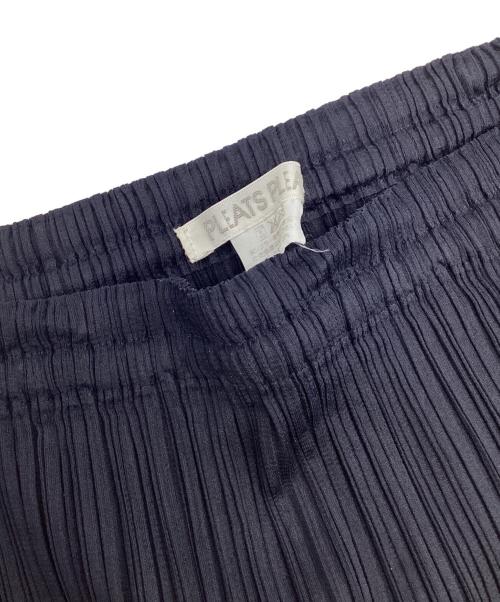 PLEATS PLEASE（プリーツプリーズ）PLEATS PLEASE (プリーツプリーズ) プリーツ スカート ネイビー サイズ:4（実寸値要確認）の古着・服飾アイテム