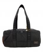 PORTERポーター）の古着「TANKER BOSTON BAG(S)（タンカー ボストンバッグ S)」｜ブラック