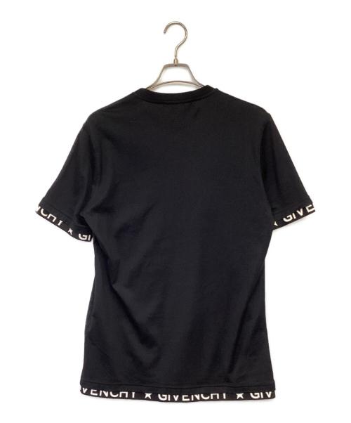 GIVENCHY（ジバンシィ）GIVENCHY (ジバンシィ) ロゴバンド Tシャツ ブラック×ホワイト サイズ:Mの古着・服飾アイテム