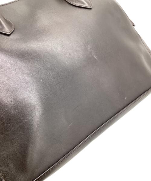 MOTHERHOUSE（マザーハウス）MOTHERHOUSE (マザーハウス) レザートートバッグ ダークブラウンの古着・服飾アイテム