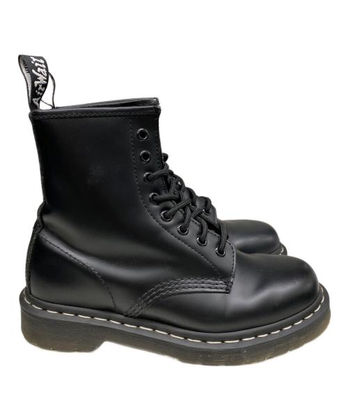 Dr.Martens（ドクターマーチン）Dr.Martens (ドクターマーチン) 1460 WHITE STITCH 8ホールブーツ ブラック サイズ:UK5の古着・服飾アイテム