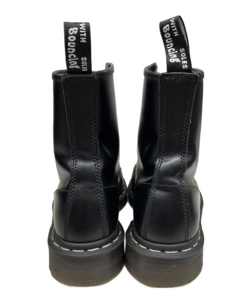 Dr.Martens（ドクターマーチン）Dr.Martens (ドクターマーチン) 1460 WHITE STITCH 8ホールブーツ ブラック サイズ:UK5の古着・服飾アイテム