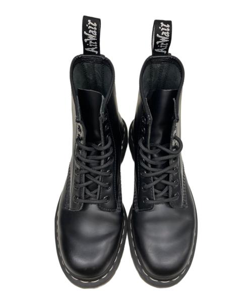 Dr.Martens（ドクターマーチン）Dr.Martens (ドクターマーチン) 1460 WHITE STITCH 8ホールブーツ ブラック サイズ:UK5の古着・服飾アイテム