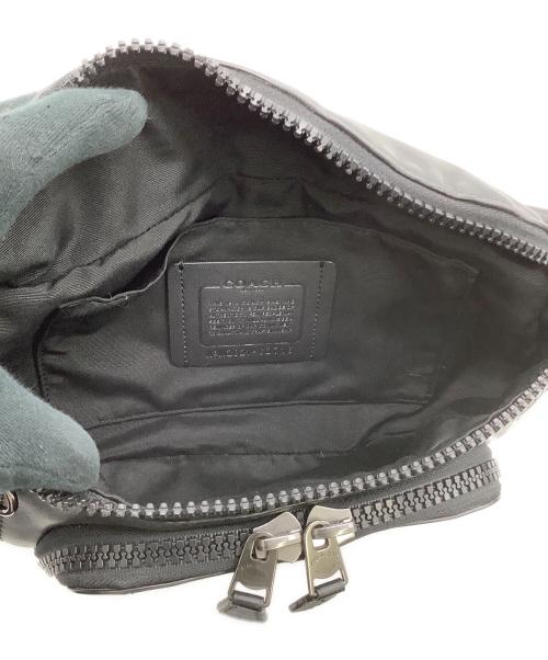 COACH（コーチ）COACH (コーチ) トラック ベルト バッグ ブラックの古着・服飾アイテム