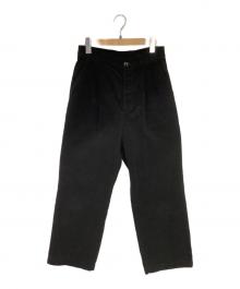 nestrobe confect（ネストローブ コンフェクト）の古着「コーデュロイ ワークパンツ」｜ブラック