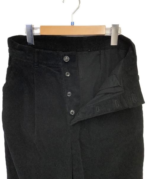 nestrobe confect（ネストローブ コンフェクト）nestrobe confect (ネストローブ コンフェクト) コーデュロイ ワークパンツ ブラック サイズ:3の古着・服飾アイテム