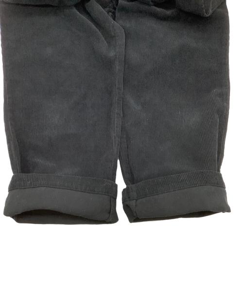 nestrobe confect（ネストローブ コンフェクト）nestrobe confect (ネストローブ コンフェクト) コーデュロイ ワークパンツ ブラック サイズ:3の古着・服飾アイテム