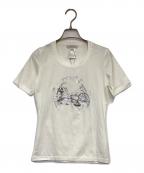 CELINEセリーヌ）の古着「Tシャツ」｜ホワイト