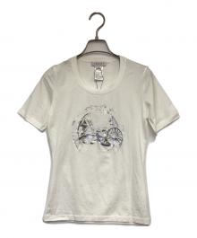 CELINE（セリーヌ）の古着「Tシャツ」｜ホワイト