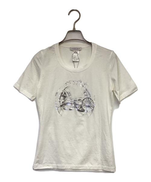 CELINE（セリーヌ）CELINE (セリーヌ) Tシャツ ホワイト サイズ:Ｓの古着・服飾アイテム