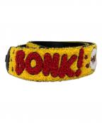 MARC JACOBSマークジェイコブズ）の古着「Chenille Comic Strap Peanuts」｜イエロー