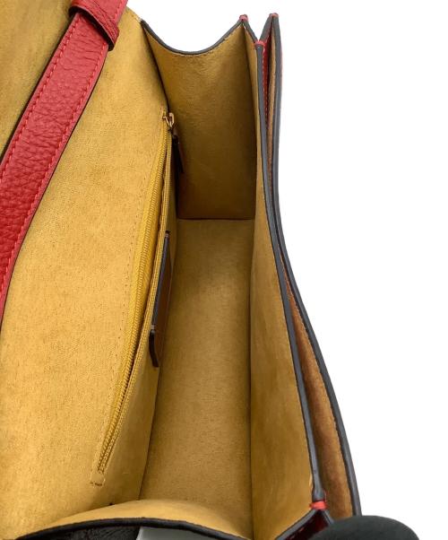 COACH（コーチ）COACH (コーチ) DISNEY (ディズニー) Keith Haring (キースヘリング) ショルダーバッグ ホワイト×レッドの古着・服飾アイテム