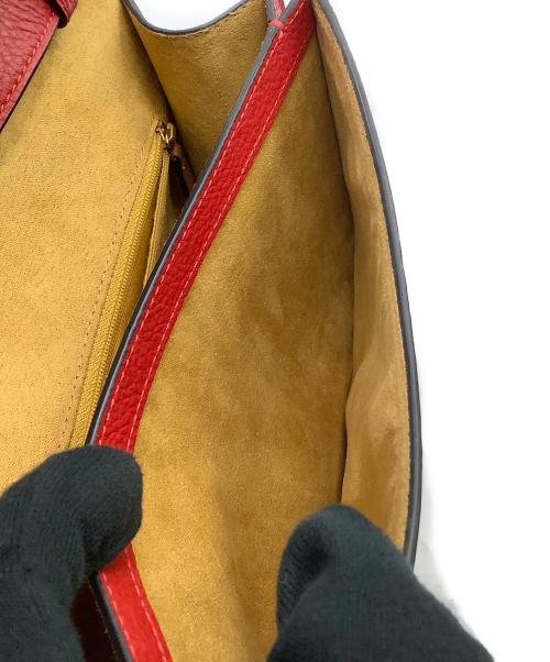 COACH（コーチ）COACH (コーチ) DISNEY (ディズニー) Keith Haring (キースヘリング) ショルダーバッグ ホワイト×レッドの古着・服飾アイテム