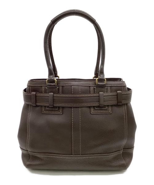 COACH（コーチ）COACH (コーチ) ハンプトンズ トートバッグ ブラウンの古着・服飾アイテム