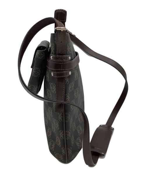 LOEWE（ロエベ）LOEWE (ロエベ) ショルダーバッグ ブラック×ブラウンの古着・服飾アイテム