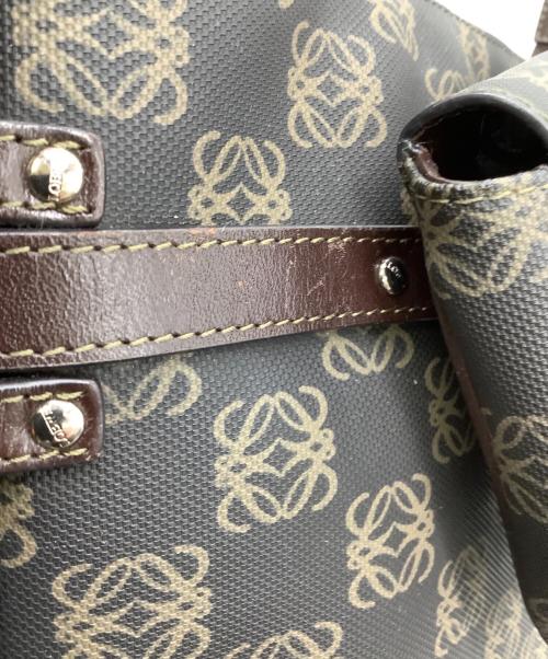 LOEWE（ロエベ）LOEWE (ロエベ) ショルダーバッグ ブラック×ブラウンの古着・服飾アイテム