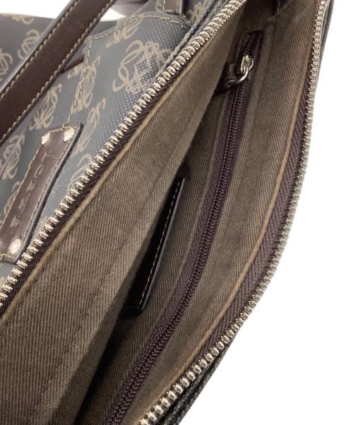 LOEWE（ロエベ）LOEWE (ロエベ) ショルダーバッグ ブラック×ブラウンの古着・服飾アイテム