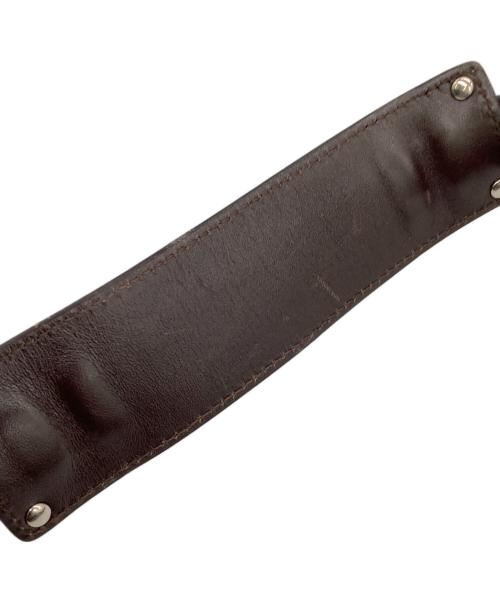 LOEWE（ロエベ）LOEWE (ロエベ) ショルダーバッグ ブラック×ブラウンの古着・服飾アイテム