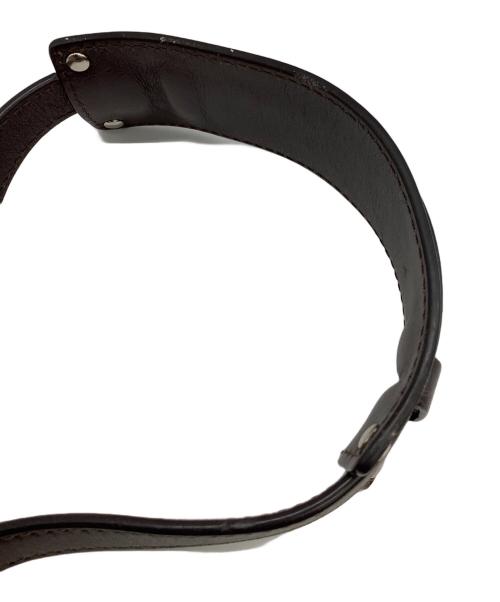 LOEWE（ロエベ）LOEWE (ロエベ) ショルダーバッグ ブラック×ブラウンの古着・服飾アイテム